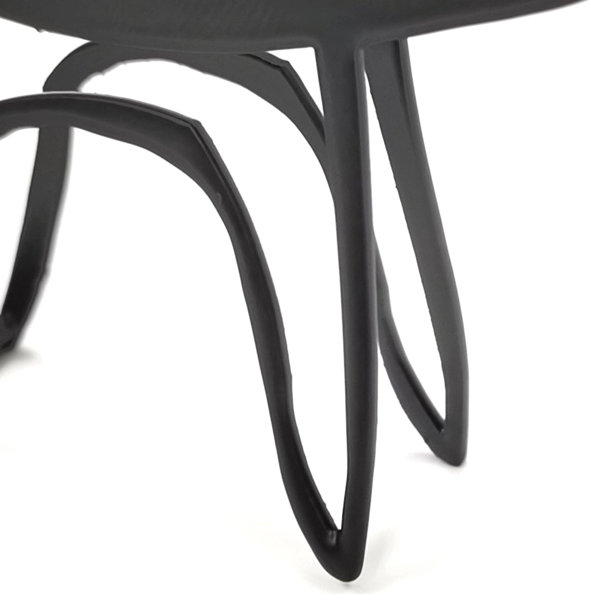 FIXTUREDISPLAYS – Engroshandel Pyntefigur – 4,6X4,9X0,4" Yndefuld Metal Kattekunst Moderne Interiører med Elegance 21940-807