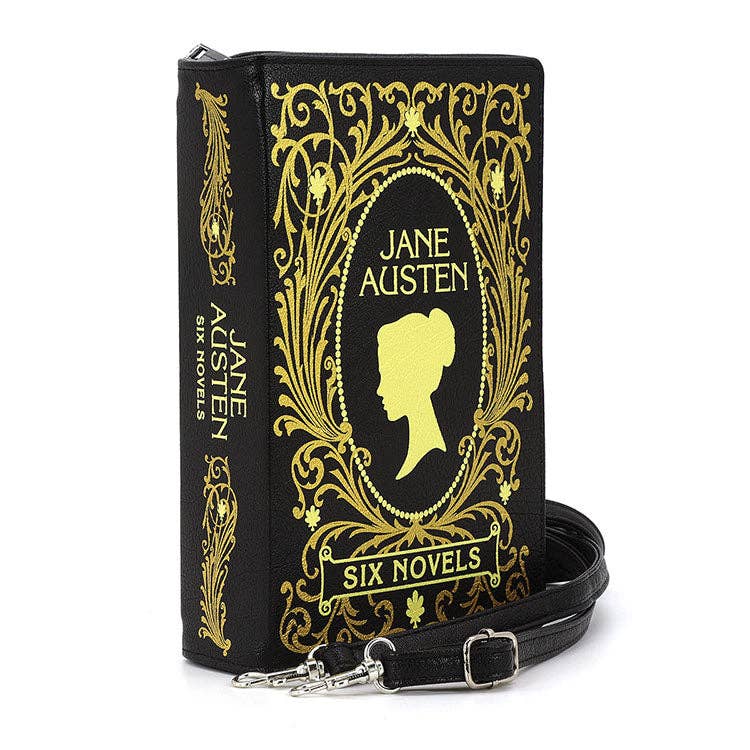 COMECO INC - Wholesale Clutch Bag - Women's - Jane Austen Novels Book Clutch Bag1