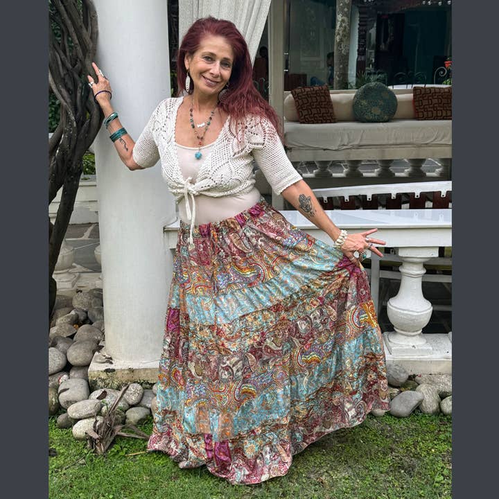 Jupe Longue Sérénité pour la vente par Jayli Clothing