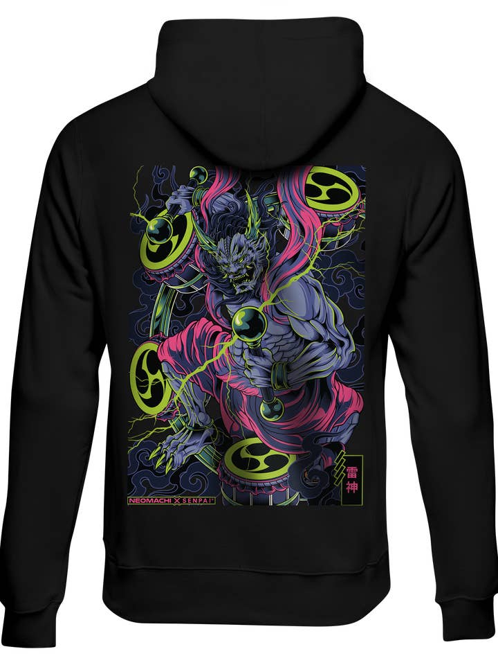 RAIJIN: CASACO COM CAPUZ por atacado de Neomachi