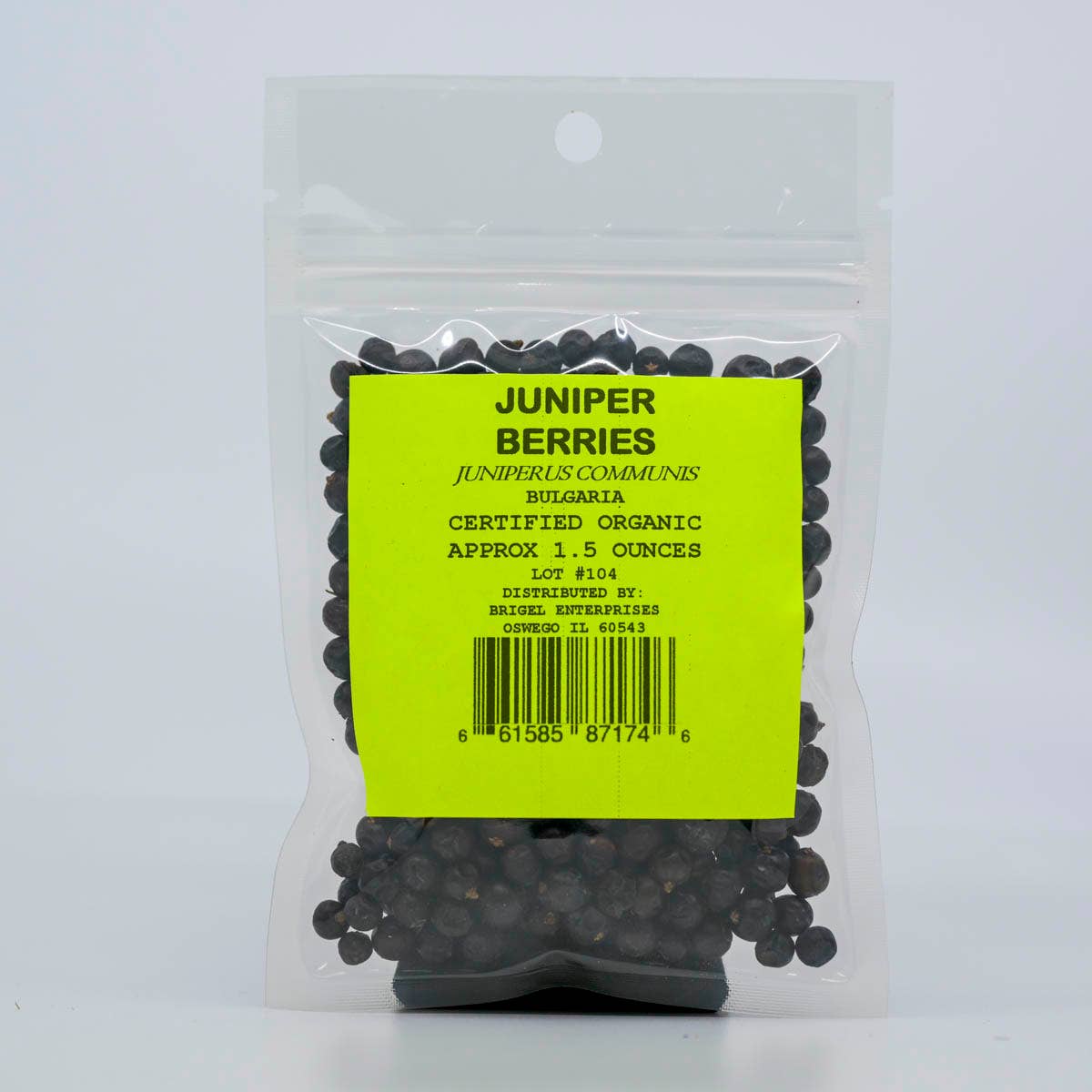 Brigel Enterprises - Wholesale Herbs - Juniper Berries0