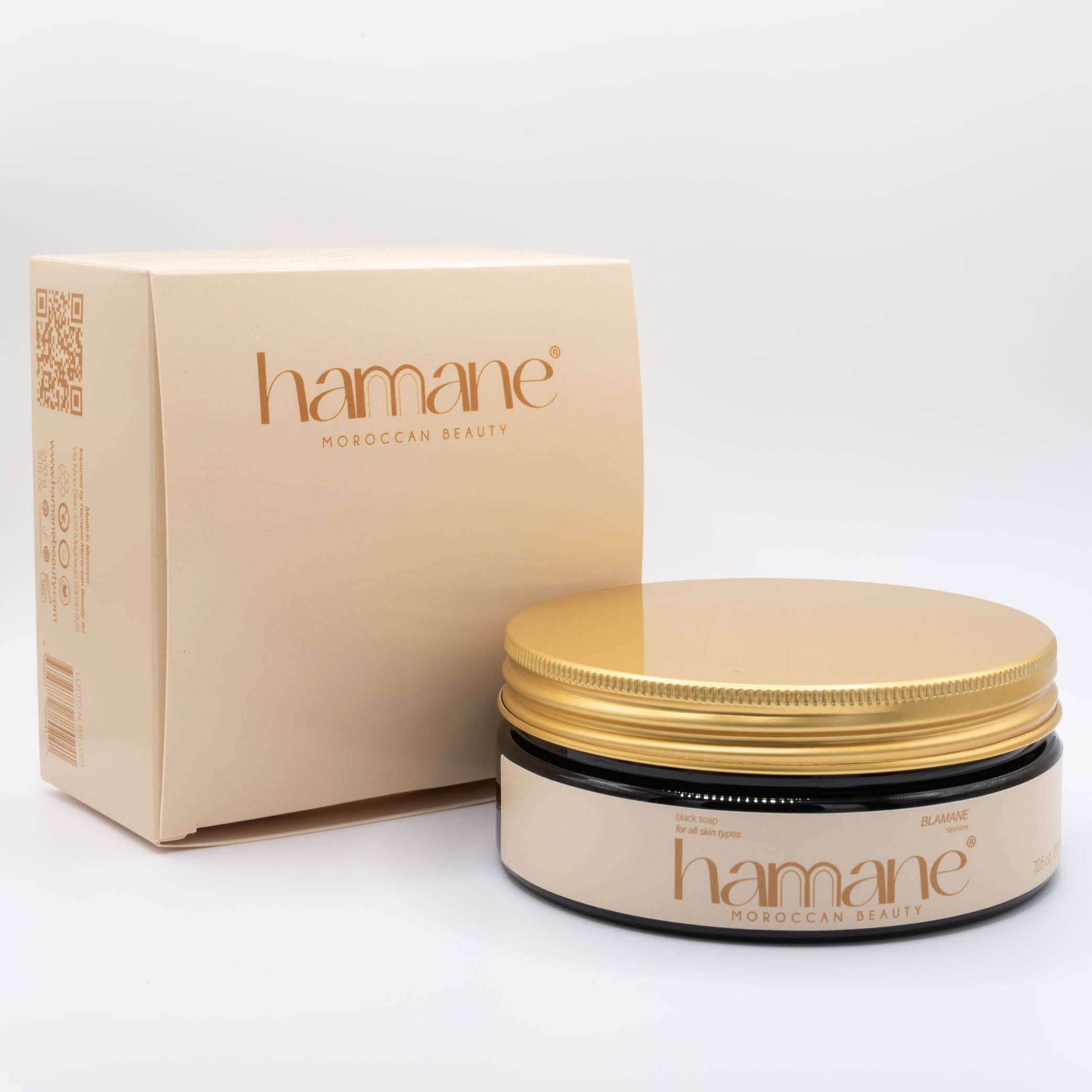 Hamane Moroccan Beauty - Wholesale Facial Exfoliant/Scrub - Black Soap3