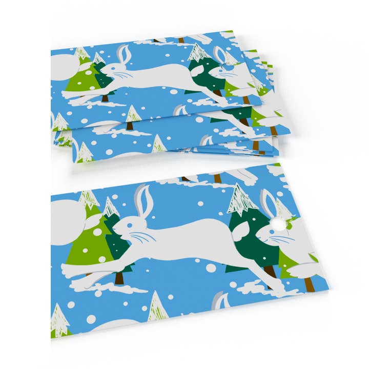 Re-wrapped – wholesale Omslagspapper – Julhare presentpapper • Miljövänligt
