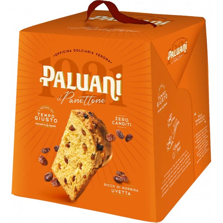 Calabria da Gustare - Wholesale Chocolate Covered Sweets - Paluani Panettone without Candied Fruit 700 gr