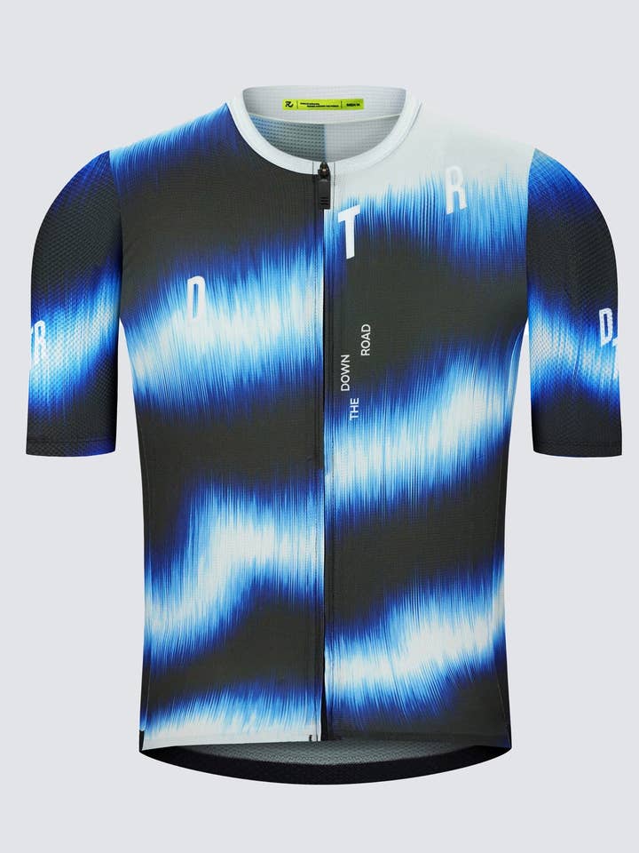 Men's Resilience Jersey - Blue and Black for wholesale by Down The Road