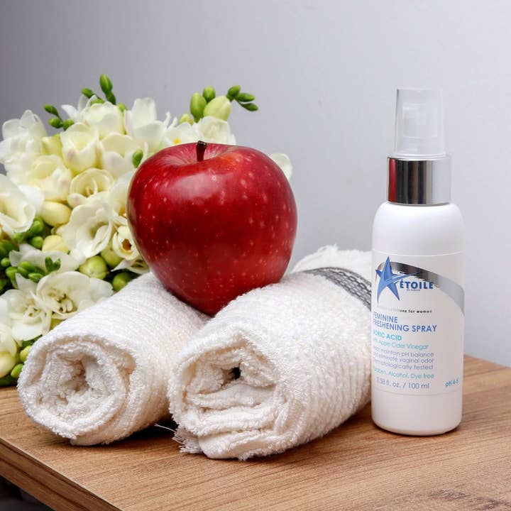 MON ETOILE DE BEAUTE - Vente Gouttes pour soulager les règles/troubles féminins - Mon Etoile de Beaute - Spray rafraîchissant féminin, acide borique et vinaigre de cidre de pomme - Végétalien, sans parabène, sans alcool2
