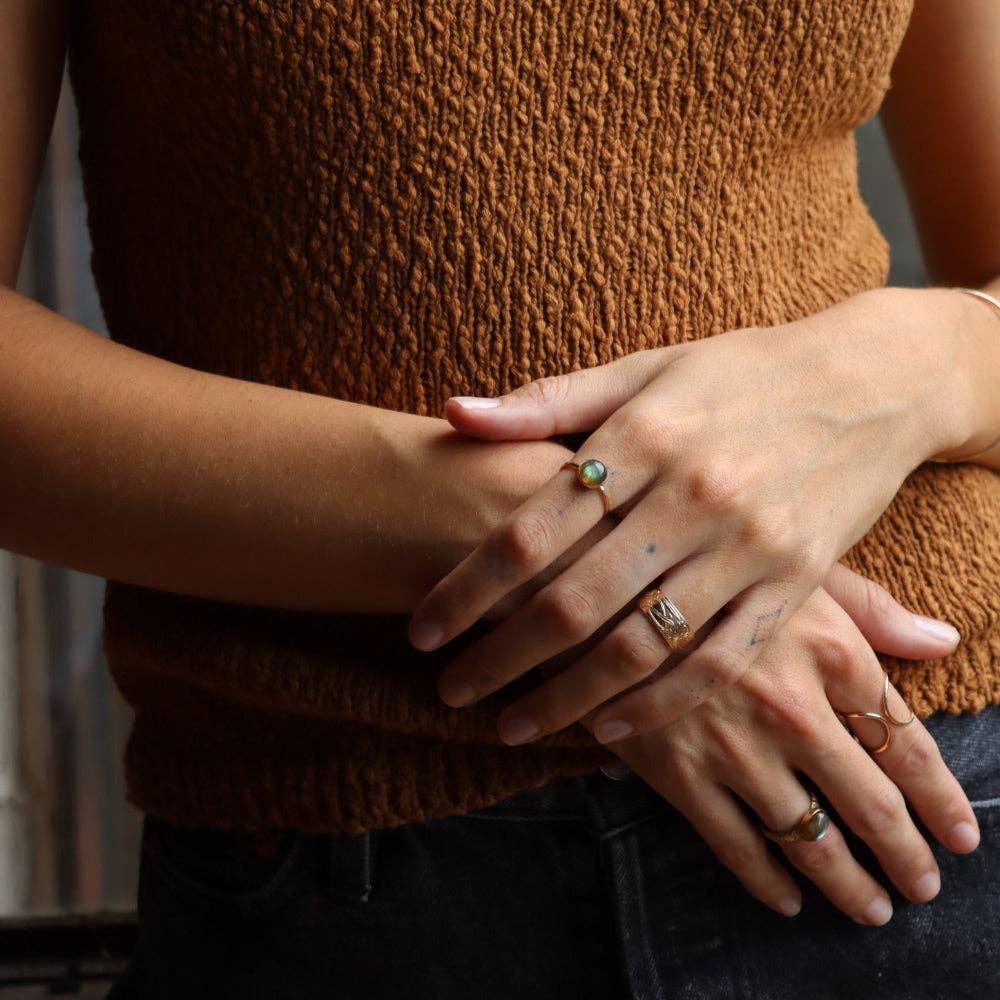 Token Jewelry - Wholesale Ring met een steen/solitaire ring - Origin-ring3