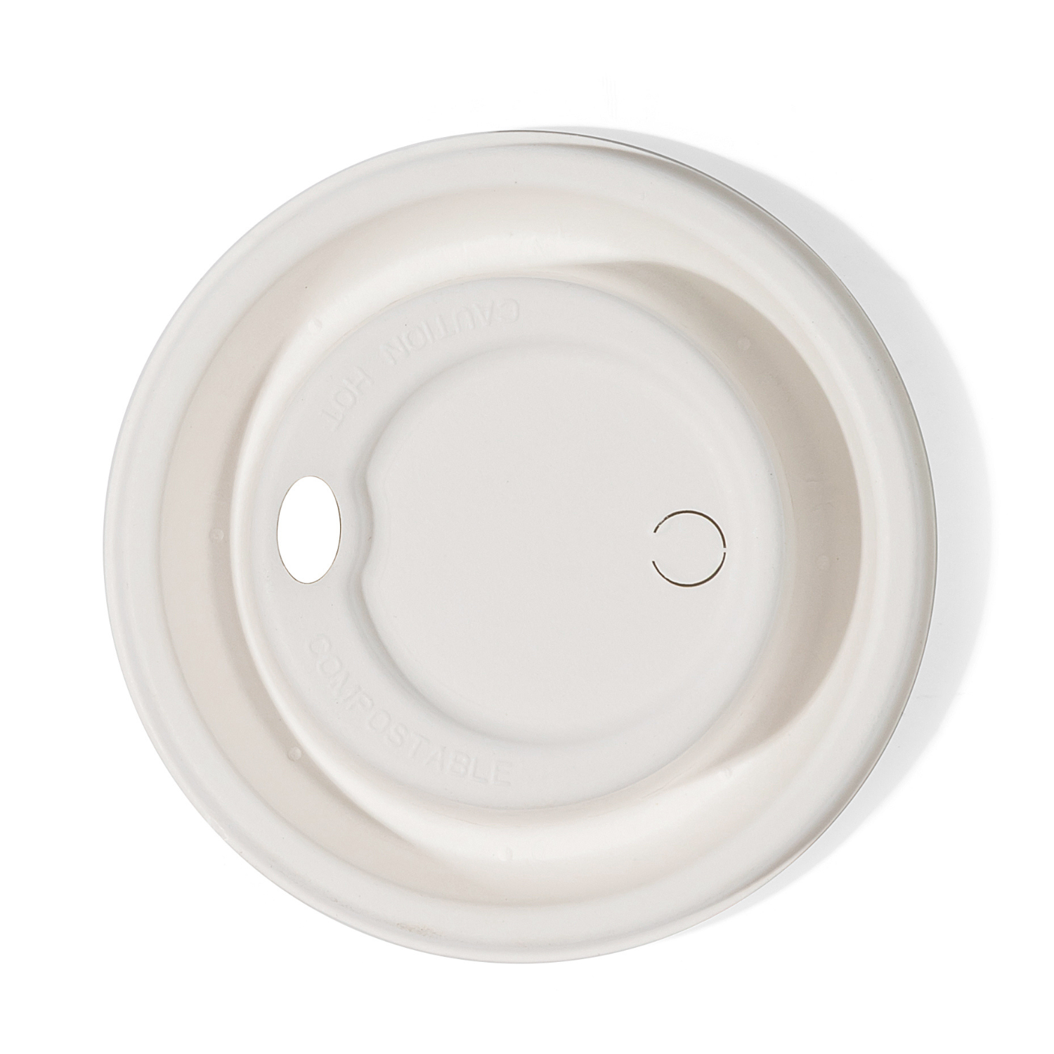 Hay Straws - Vente Couvercle de boisson - HAY! Straws® Couvercles à café compostables 12oz1