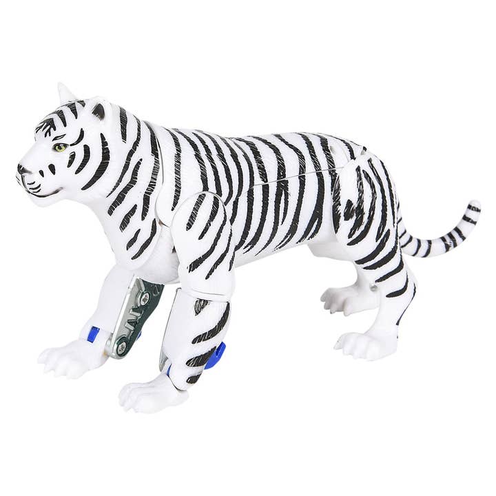 La Luna Bella - Toys - Vente Jouet classique – enfant - Jouets pour enfants WHITE TIGER ROBOT ACTION FIGURE LLB