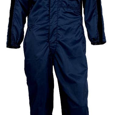 MAGNA FABRICS - Wholesale Fabric - Dark Navy Blue C1 Antistatic ESD Automotive Paint Spray Coverall & Protective Fabric 62 inches wide $1.50 a yard