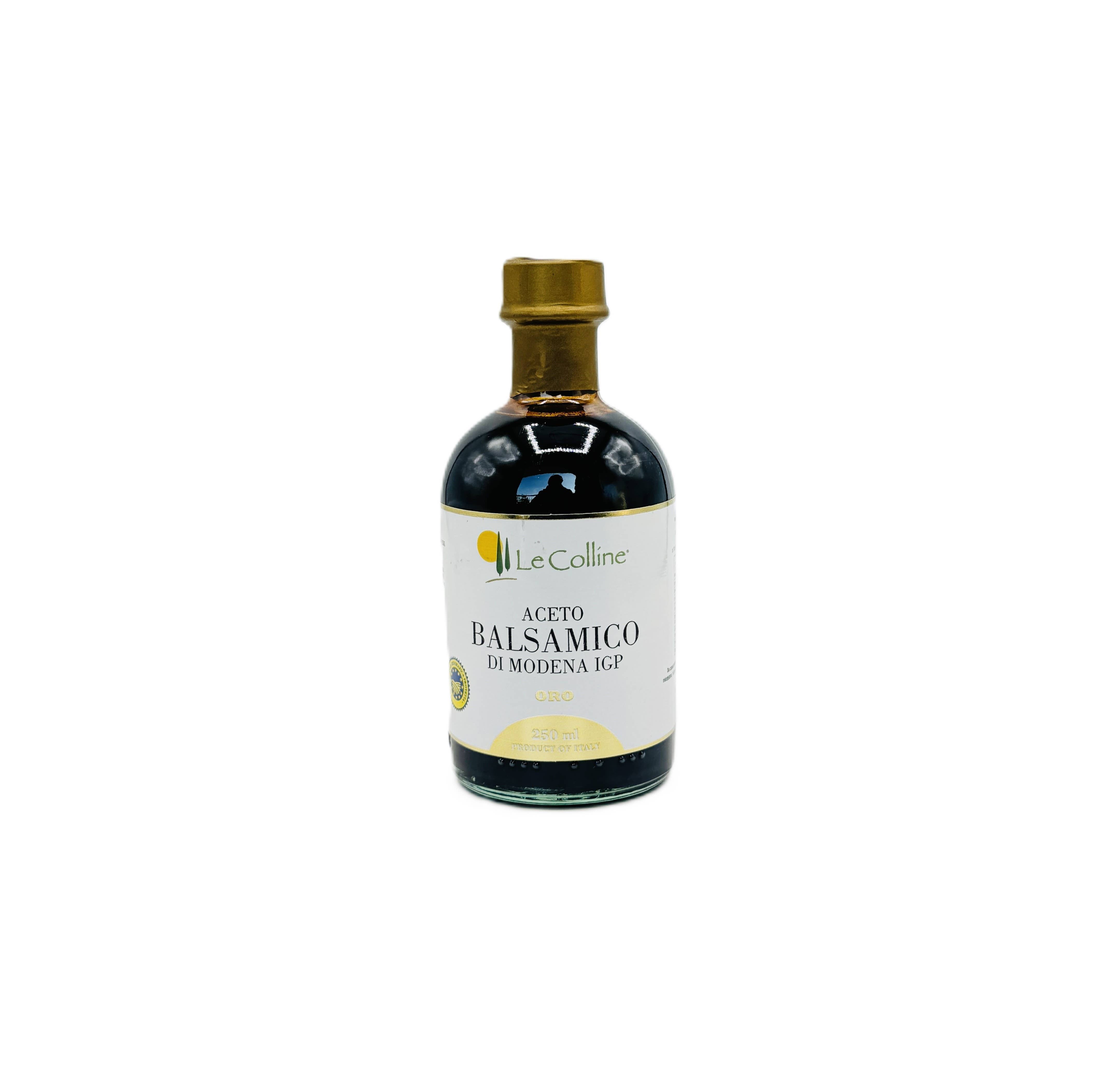 Le Colline UG – wholesale Vinegar – Balsamic Vinegar from Modena PGI Oro / Gold 250 ml1