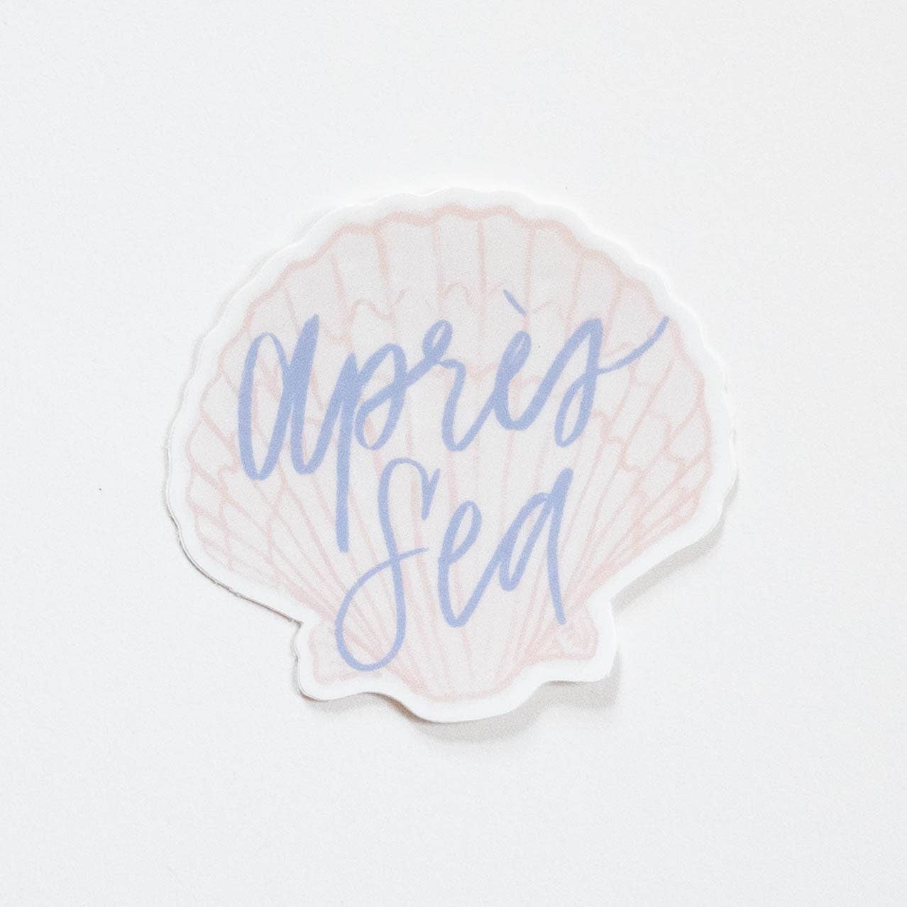 Lettering By KT - Wholesale Sticker - Après Sea Shell Sticker