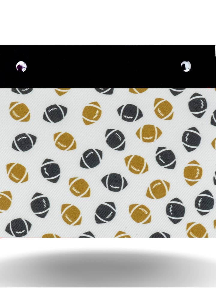 Black & Gold - Let's Go! Wide - Cover Only for wholesale by CYA Accessories