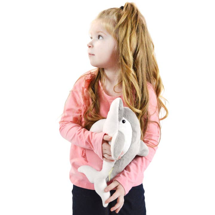VIAHART Toy Co. - Wholesale Stuffed/Plush Toy - Kids & Baby - Dorian The Dolphin | 11 Inch Stuffed Animal Plush1