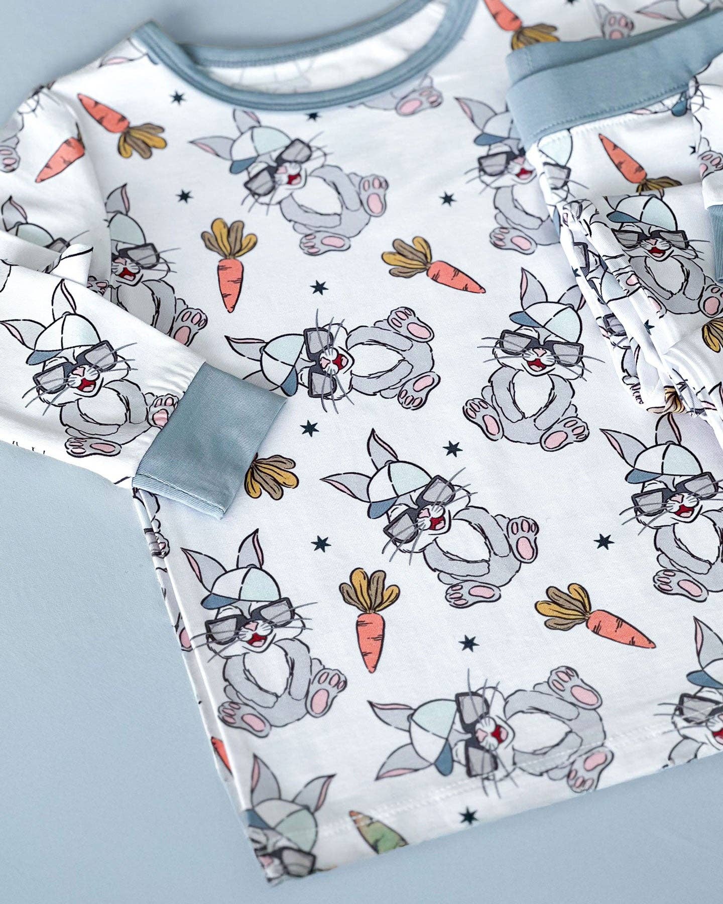 Lucky Panda Kids - Wholesale Top & Pant Set - Kids - Bamboo Easter Boys' Two Piece Set | Rad Bunny14