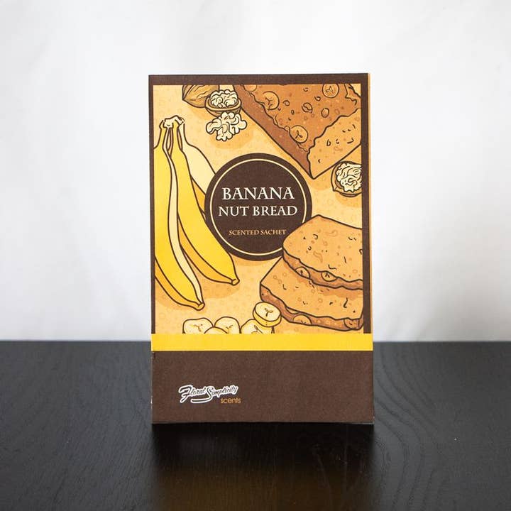 Banana Nut Bread Scented Sachet for wholesale by Floral Simplicity