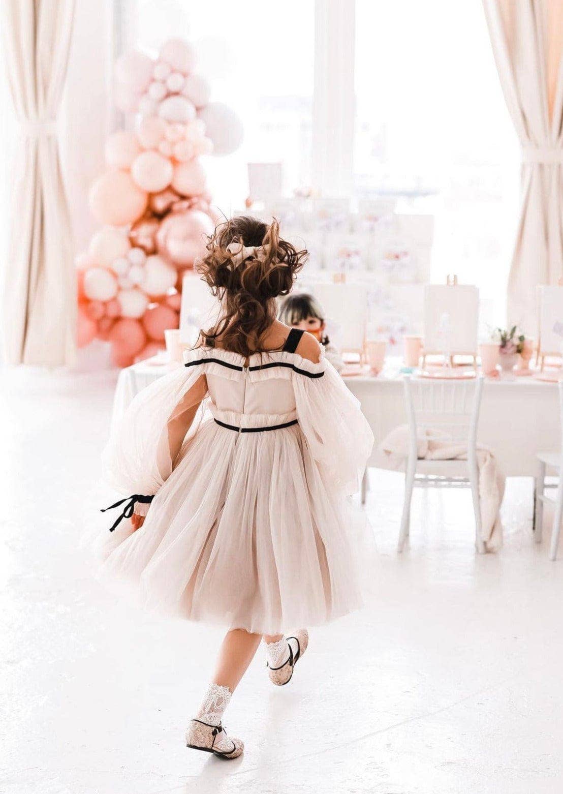 Petite Maison Kids - Wholesale Dress - Kids - Coco-Caramel Tulle Dress7