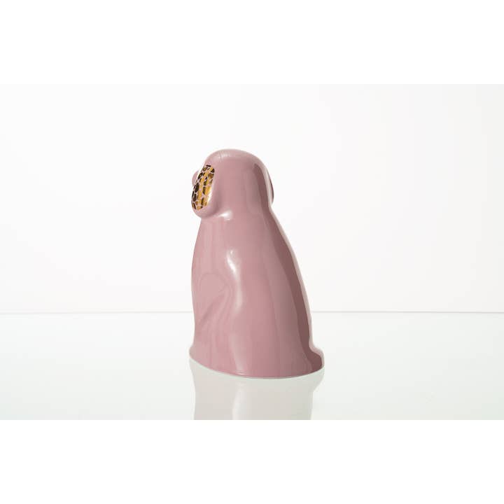 Pulvis Art Urns - Wholesale Pet Urn/Keepsake Box - "Cuddle" Pet Urn for Dog - Pink | Ceramic 2
