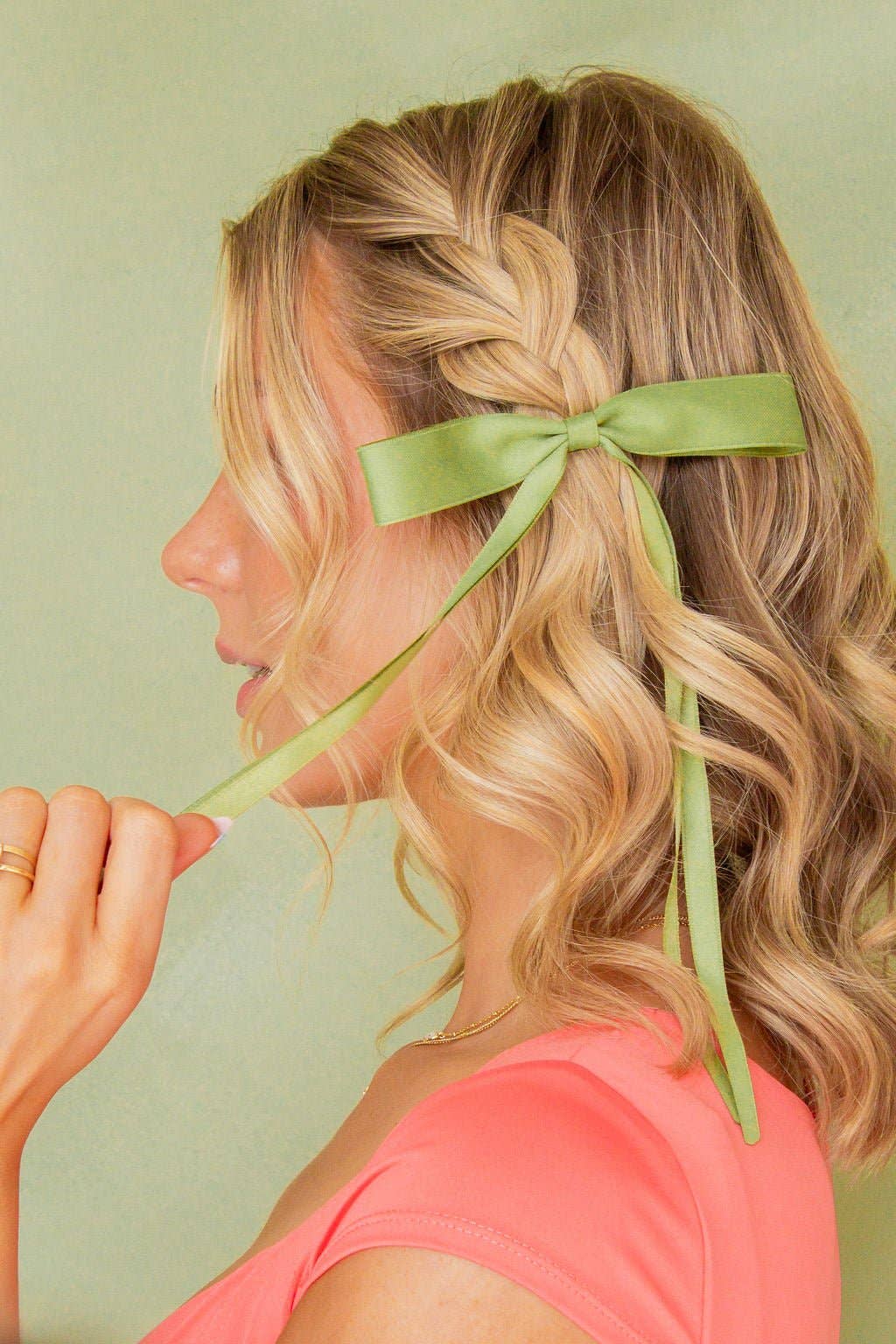 Shop Andi - Wholesale Hair Bow - Women's - Satin Ribbon Long Bow Clip12