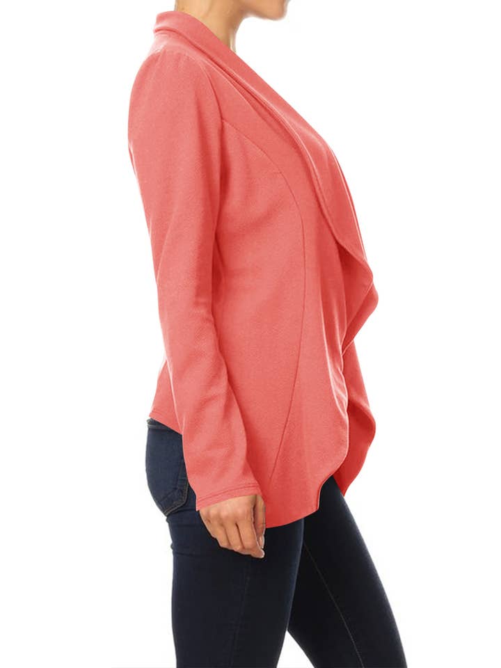 MOA COLLECTION - Wholesale Blazer - Women's - Women's Casual Office Work Basic Blazer Jacket S-3XL17