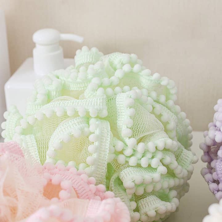 ACCITY - Wholesale Bath Pouf/Sponge - LARGE BATH POUF SUPER SOFT BATH POUF_CWMM33416