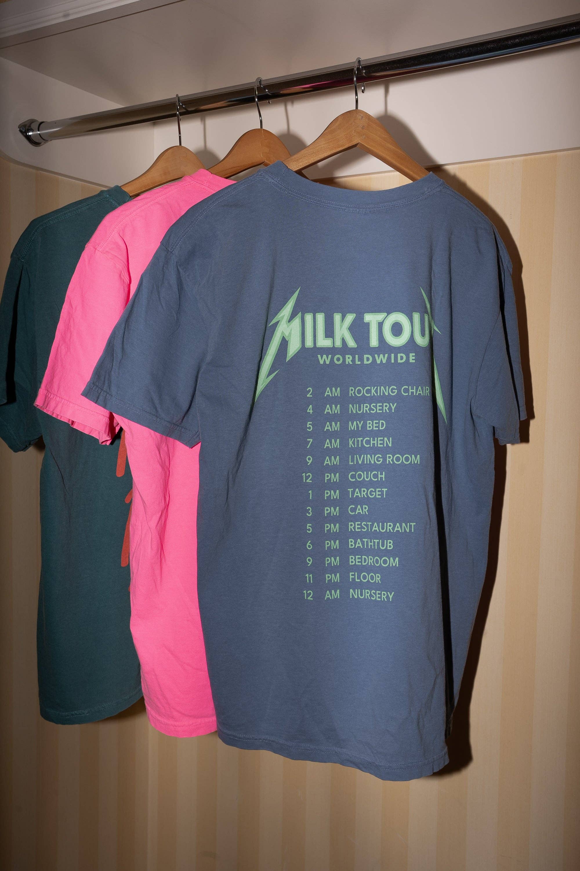 The Little Milk Bar - Wholesale Screen Printed T-Shirt - Women's - Milk Tour™ Tee10