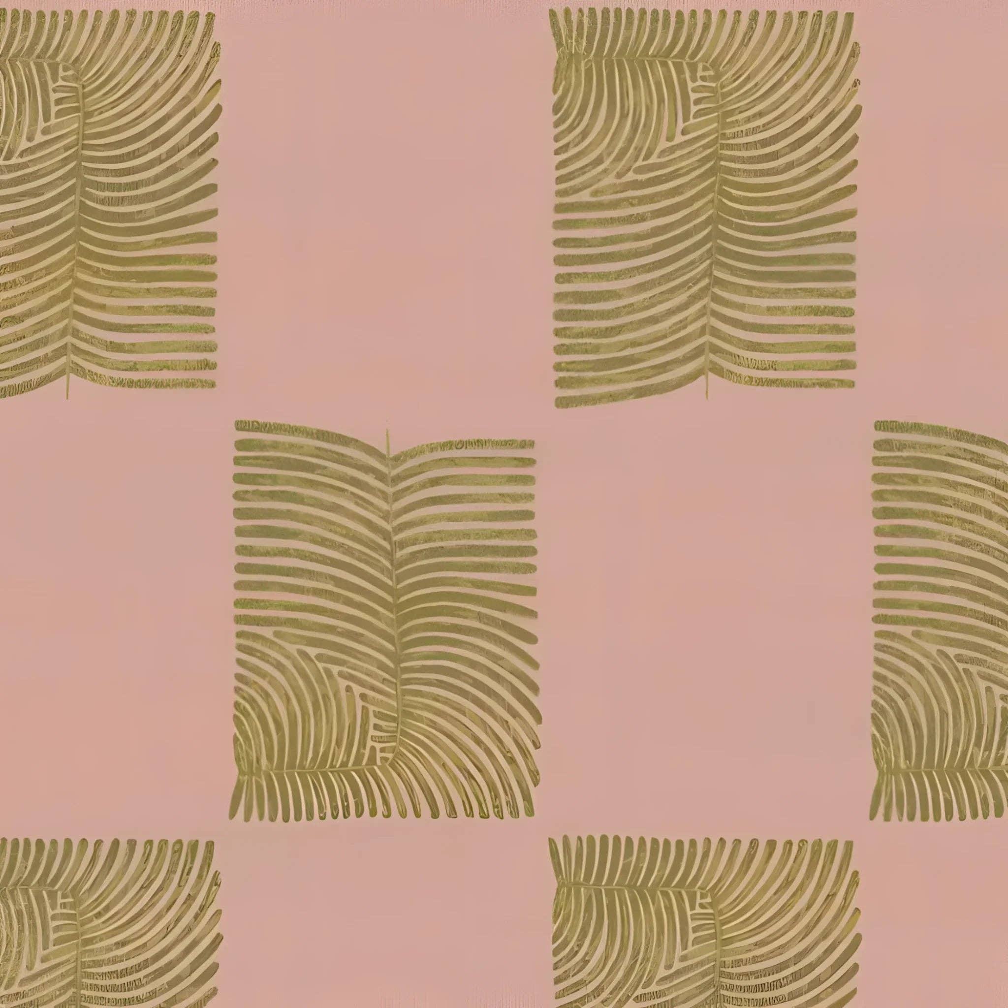 Maia Homes – Engroshandel Løst tæppe – Leaf Checker Scallop pastel håndtuftet tæppe5