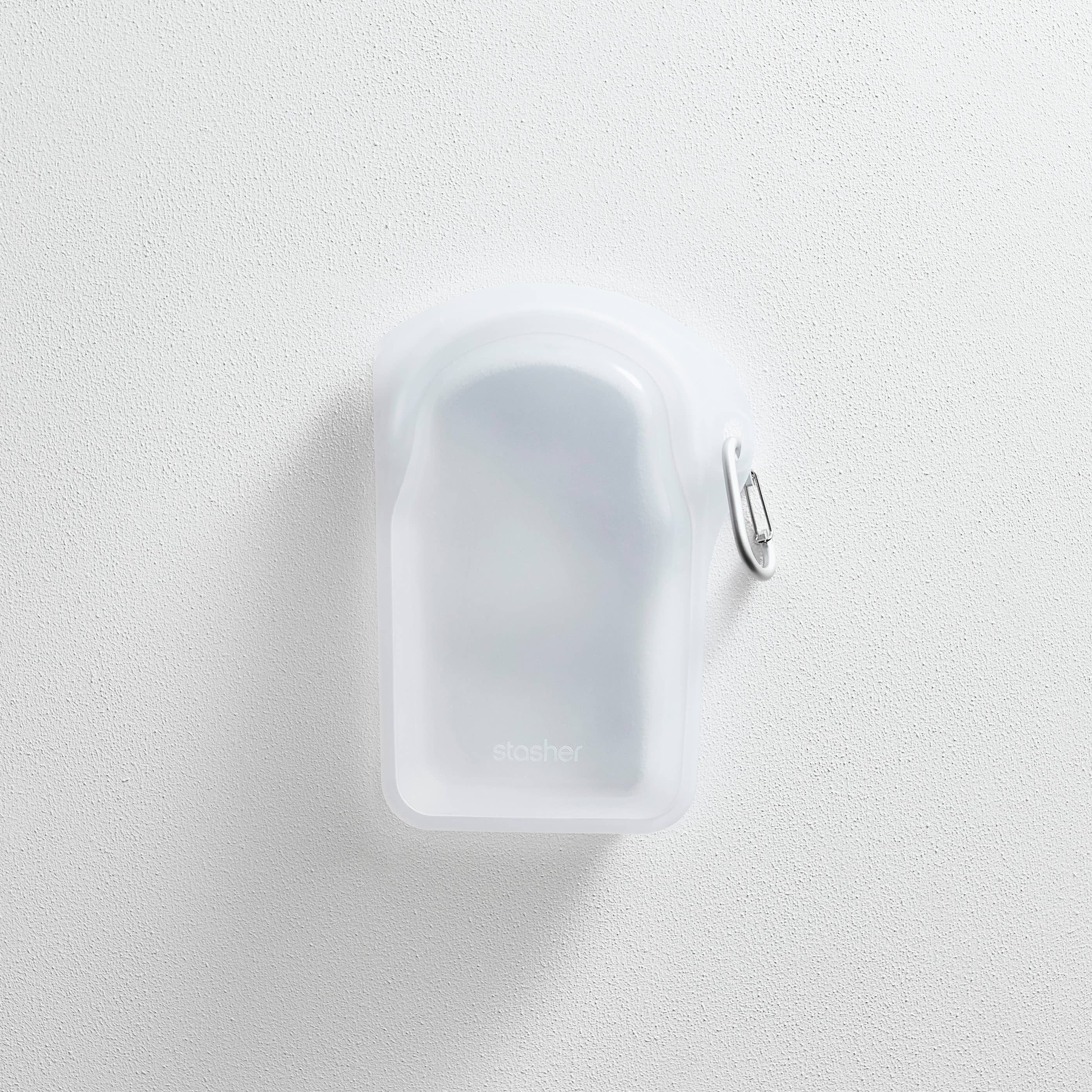 Stasher - Wholesale Food Storage Wrap/Bag - Stasher GO: Clear6