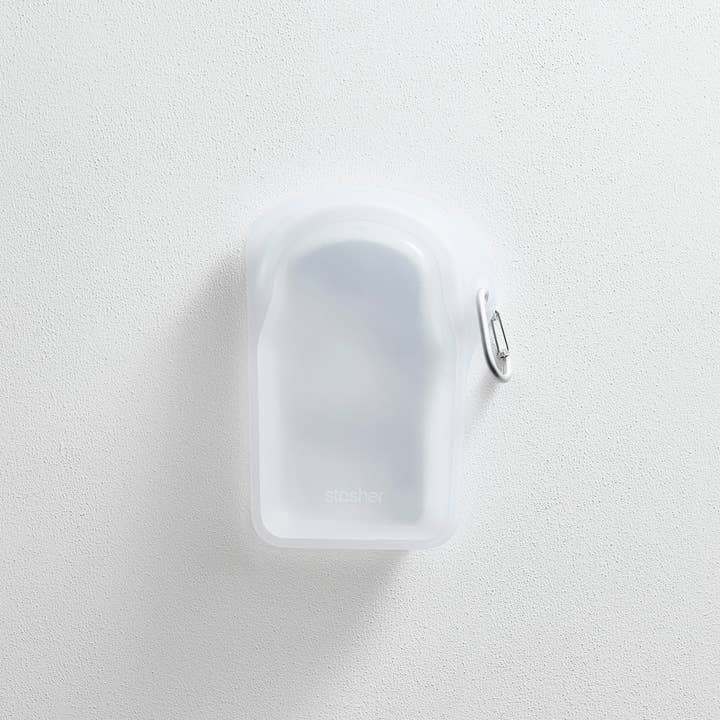 Stasher - Wholesale Food Storage Wrap/Bag - Stasher GO: Clear6