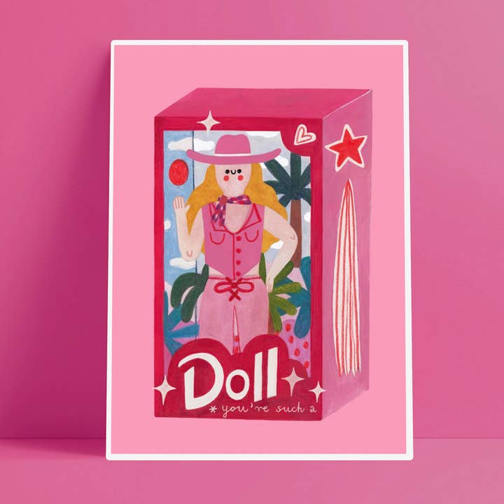 BARBIE-Aufdruck für den Großhandel von Daria Solak Illustrations