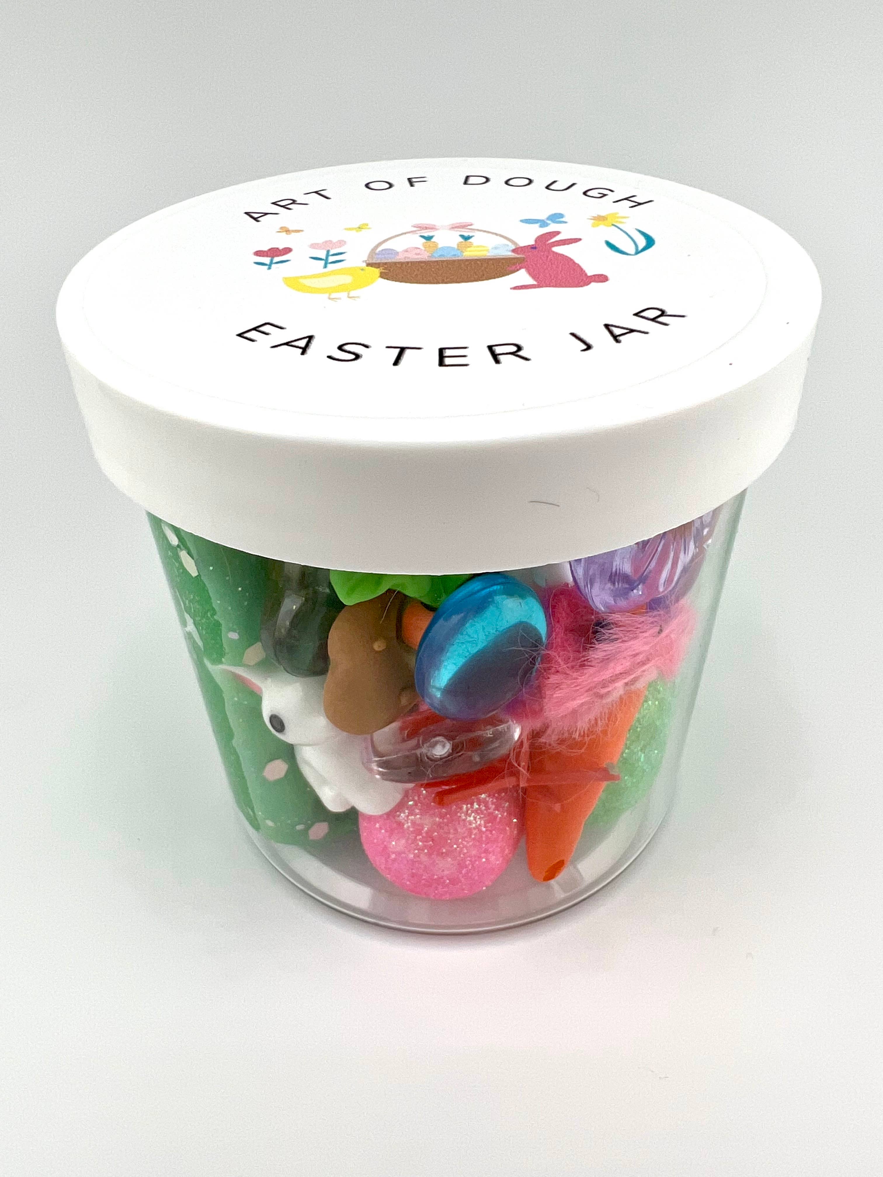 Art of Dough - Wholesale Putty/Slime - Kids - Spring Sensory Jar1