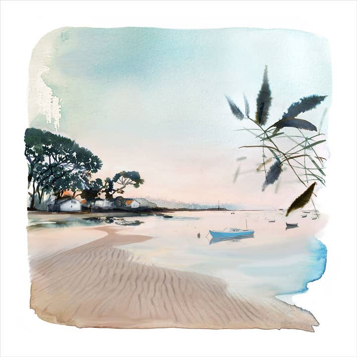 Fine Art Print - “Basin Landscape” - Sophie Griotto for wholesale by Atelier Contemporain