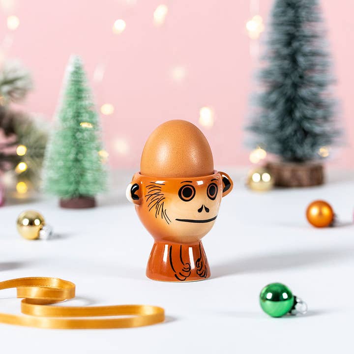 Hannah Turner Ltd – wholesale Egg cup/holder – Orangutan Egg Cup