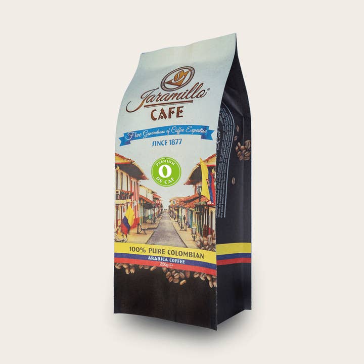 Koffefri #0 bønner for engroshandel hos Jaramillo Cafe