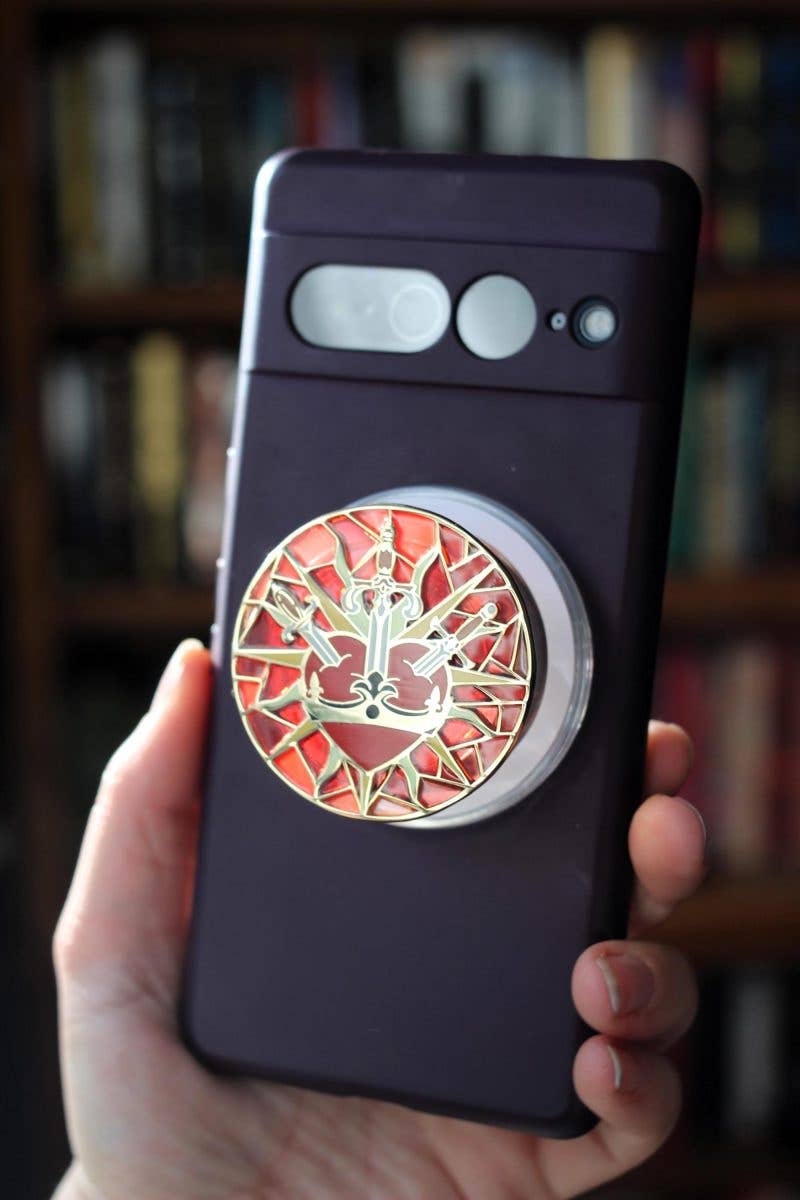 Geek and Artsy - Wholesale Phone Grip - Romantasy magnetic Kindle Grip, bookish magnetic phone grip, interchangeable ereader holder1