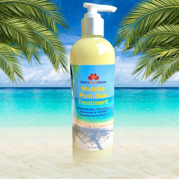 Tratamento Pós-Sol de Matcha por atacado de Sam's Soulutions Plant-Based Beauty