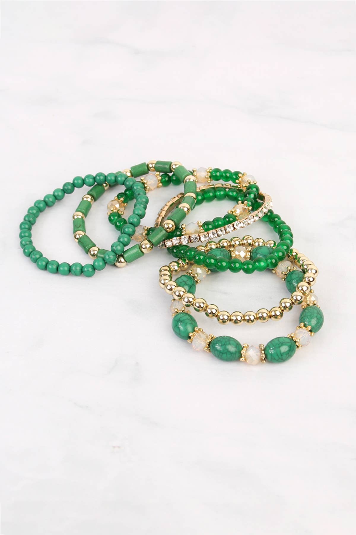 MYS Wholesale Inc - Vente Bracelet de perles - Bracelet empilable multiperles22