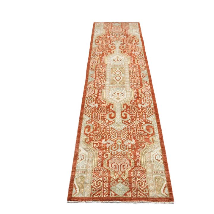 Zargarrugs - Wholesale Rug Pad - Ziegler rug 383x81cm carpet Runner hand-knotted
