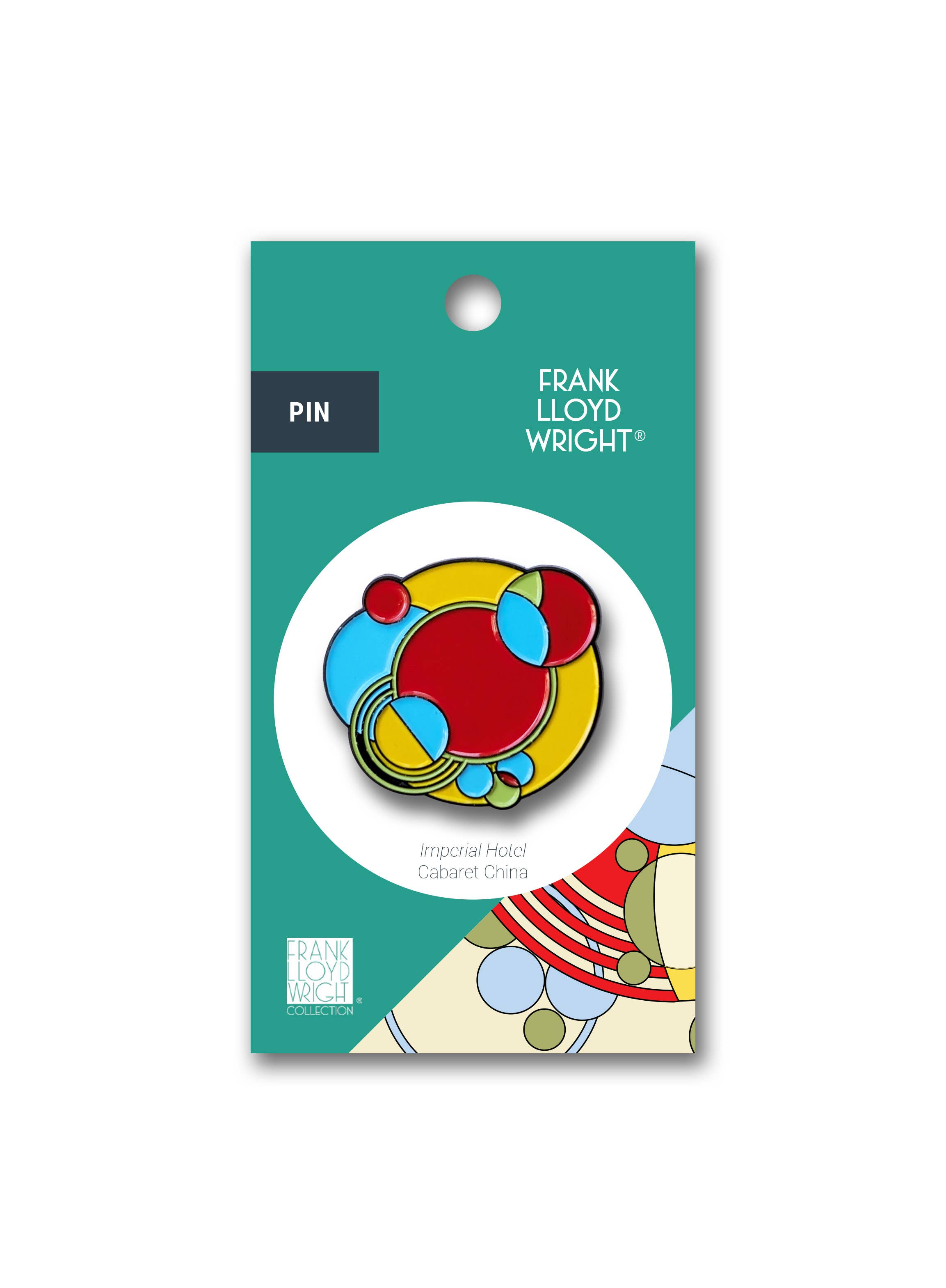 Today is Art Day - Vendita all'ingrosso Spilla da bavero - Spillo - Cabaret Cina - Frank Lloyd Wright1
