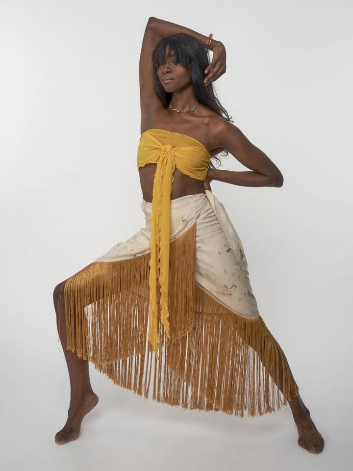 Rabôt – wholesale Blouse – Women’s – Henri Tube in Spanish Sun5