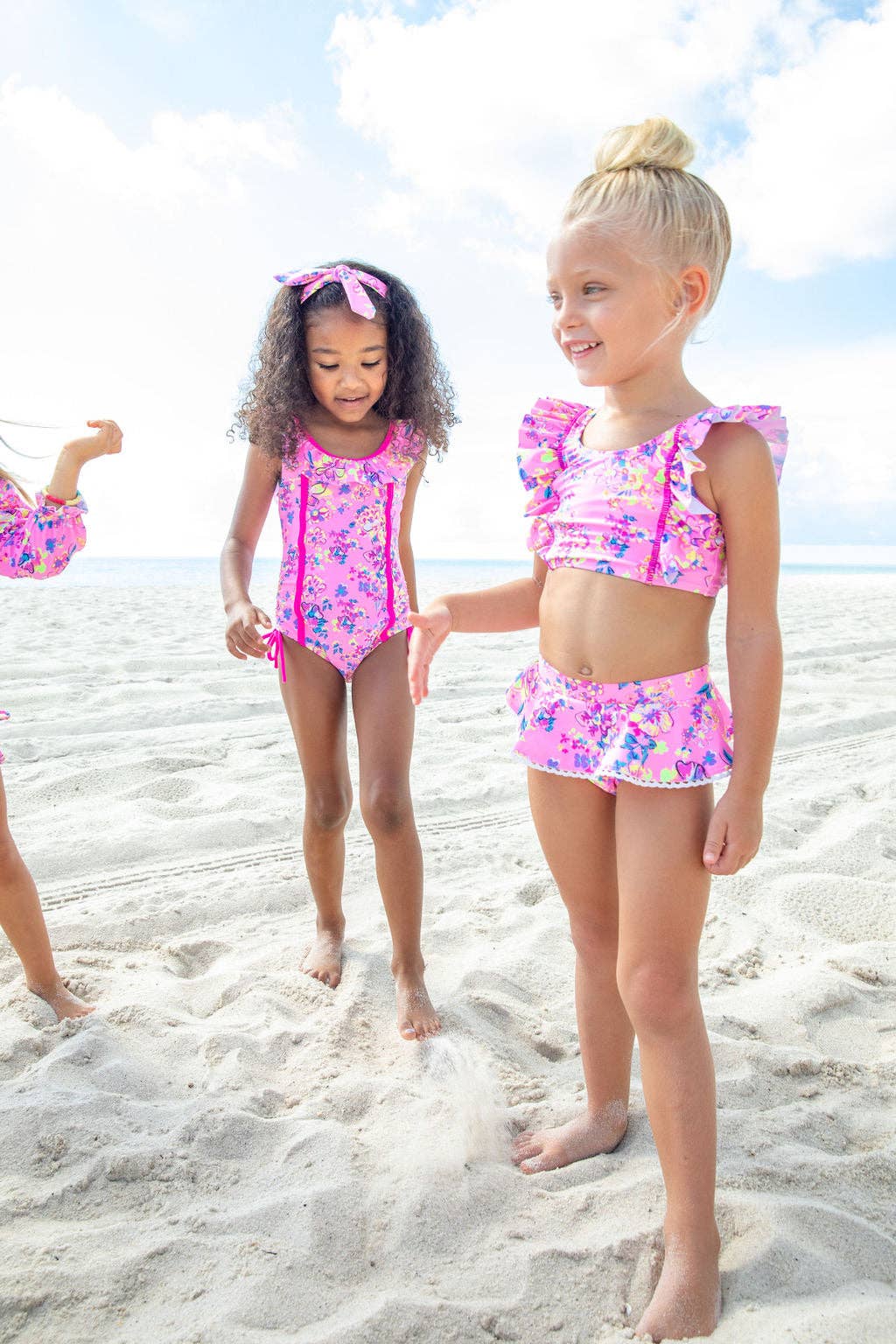 Blueberry Bay - Wholesale Two Piece Swimsuit - Kids - Poolside Escape Two Piece Swimsuit5