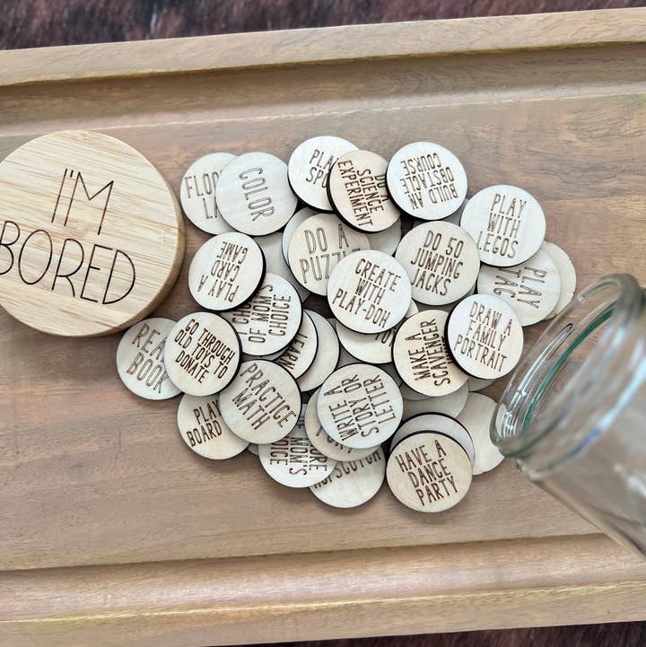 Retro Ranch Creations Wholesale - Wholesale Jar - I'm Bored Idea Jar0