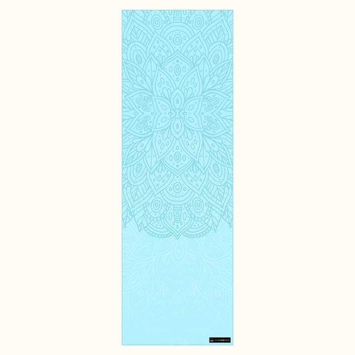 WOODSANDWAVES - Wholesale Yoga Towel - Mystic Mandala - Non-Slip Yoga Towel with Silicone Dots5