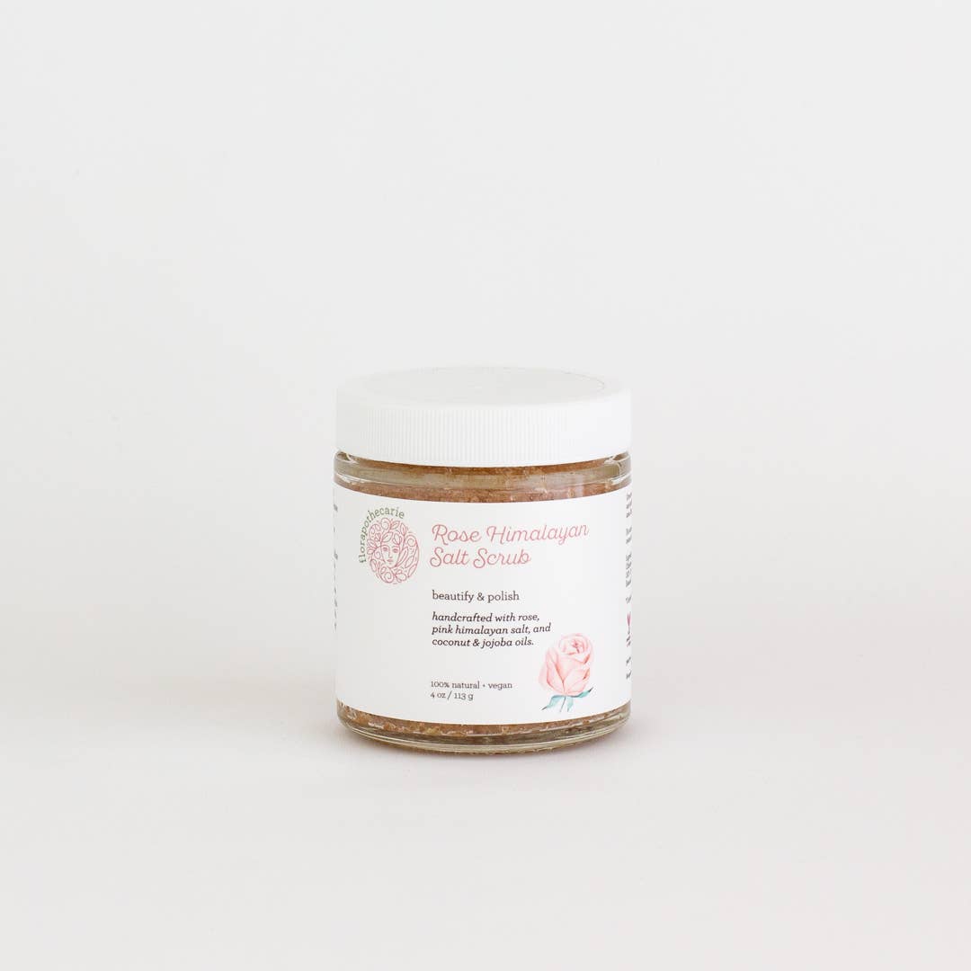florapothecarie - Wholesale Body Scrub/Exfoliant - Rose Himalayan Salt Scrub2