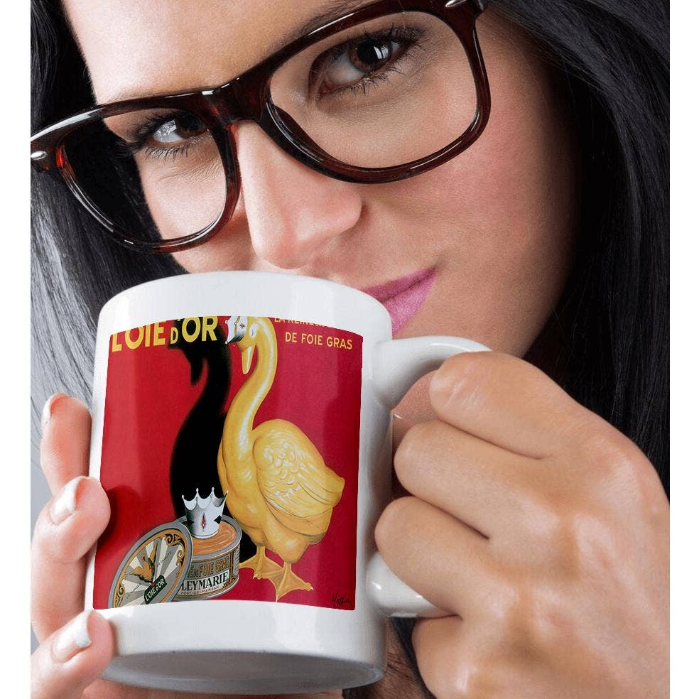 3dRose - Wholesale Coffee Mug - 3dRose, Vintage L Oie d Or La Reine Des Cremes French Food Advertising Poster, Mug9