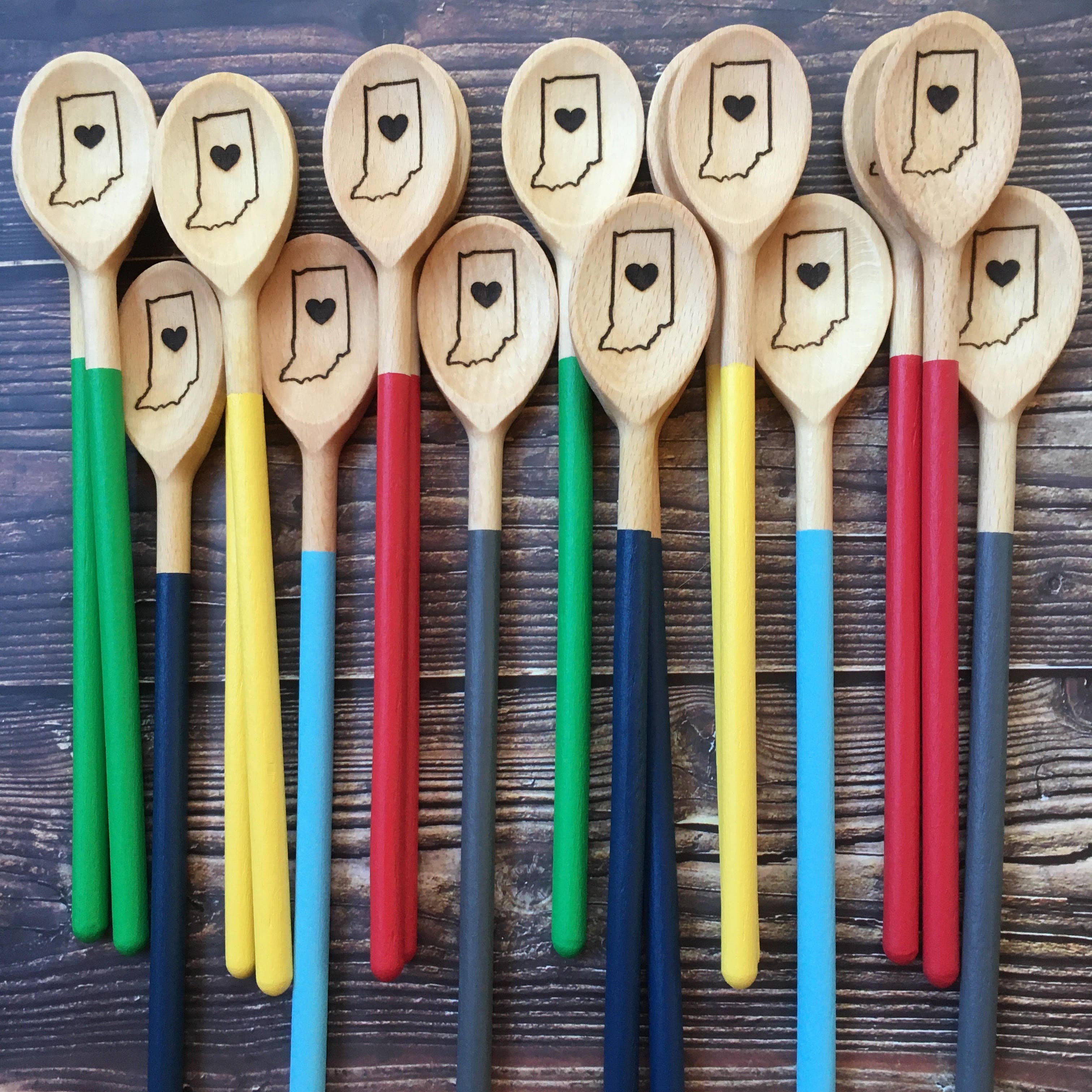 Embellish by Sandra - Wholesale Kitchen Spoon - State Wooden Spoons9