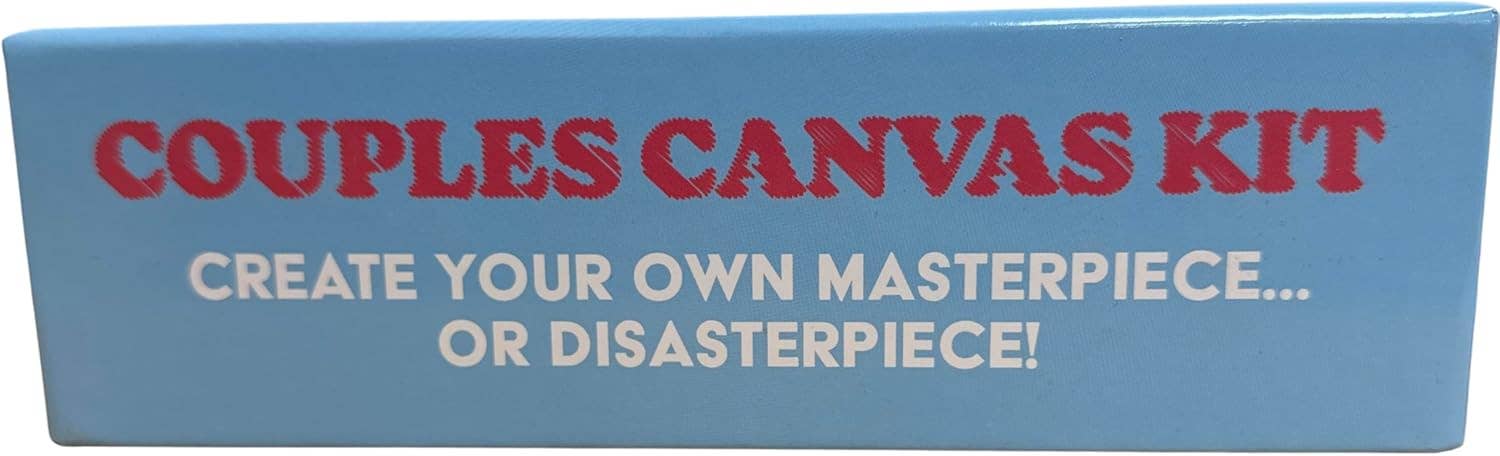 The Diabolical Gift People - Novelty Gifts, Christmas Gifts – wholesale DIY craft kit – Couples Canvas Kit | Date Night Game | Painting Kits2
