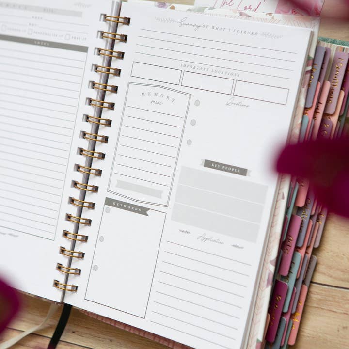 Chosen & Cherished - Wholesale Journal/Diary - Verse Mapping Bible Study Journal | Christian Journal12