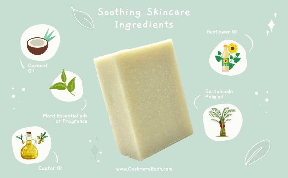 Cashmere Bath  |  MANSCAPE  |  Blue Sea Body Care - Vente Pains de savon - Savon en Barre 170g - Boîte Cadeau - BAIN EN CACHEMIRE6