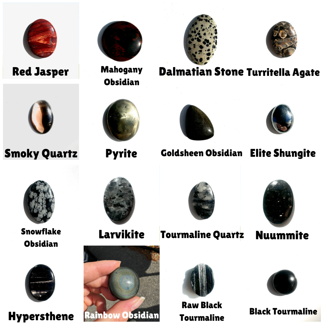 Moon Mountain Gems - Wholesale Spiritual Stone/Crystal - 25g Gemstone Cabochons, Natural Crystal Cabochon, Gemstone Cabochon, Cabochon for Jewelry Making, 100 Cabochons to Choose From, Listing #17